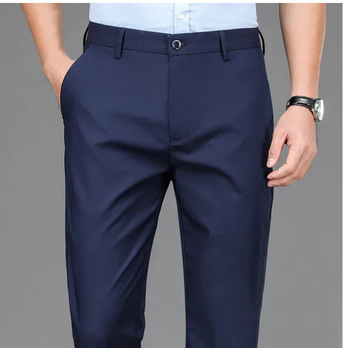 Men's Thin Cotton Casual Pants – Lightweight Comfort, Timeless Style - Cottonese.com