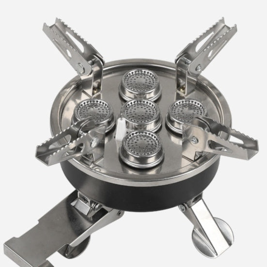 Portable Foldable Camping Split Stove – Adventure-Ready Cooking - Cottonese.com