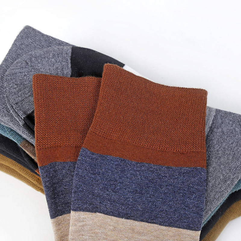 Cotton Colored Fashionable Casual Socks For Men - Cottonese.com