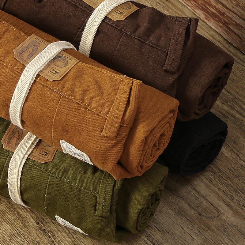 Cotton Straight Cargo Pants – Functional Style, Everyday Comfort - Cottonese.com