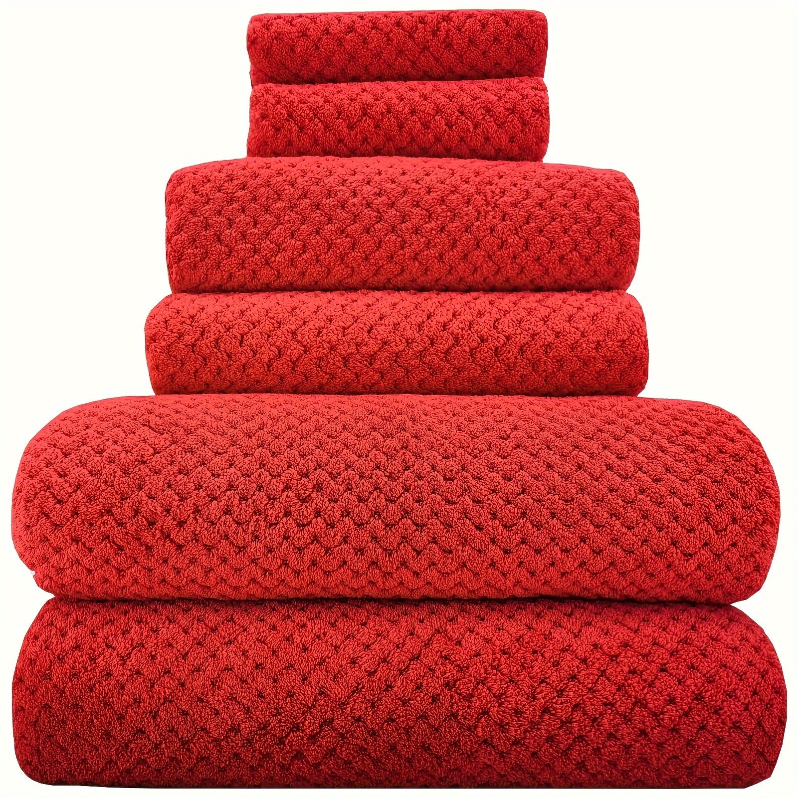6-Piece Luxury Bath Towel Set – Soft, Absorbent, and Skin-Friendly - Cottonese.com