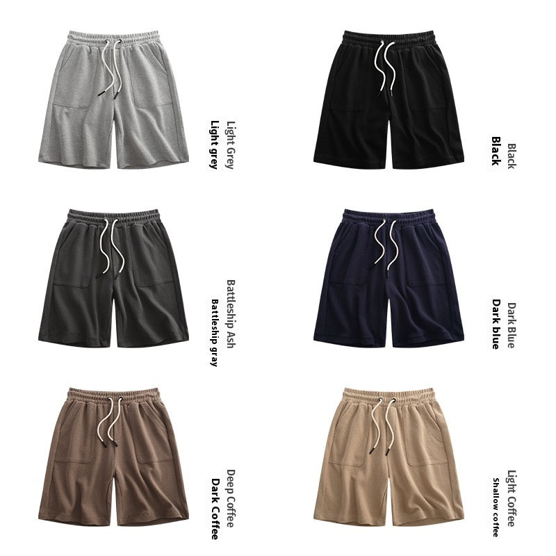 Simple Drawstring Waist Sports Shorts – Comfort Meets Performance - Cottonese.com