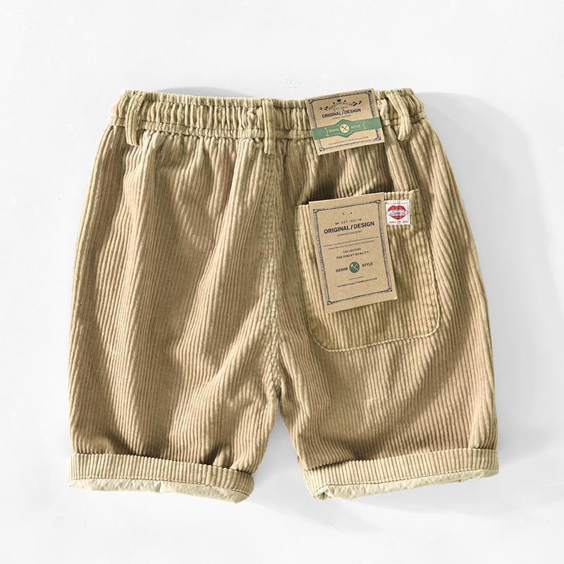 American Handsome Corduroy Shorts – Timeless Style, Modern Comfort - Cottonese.com