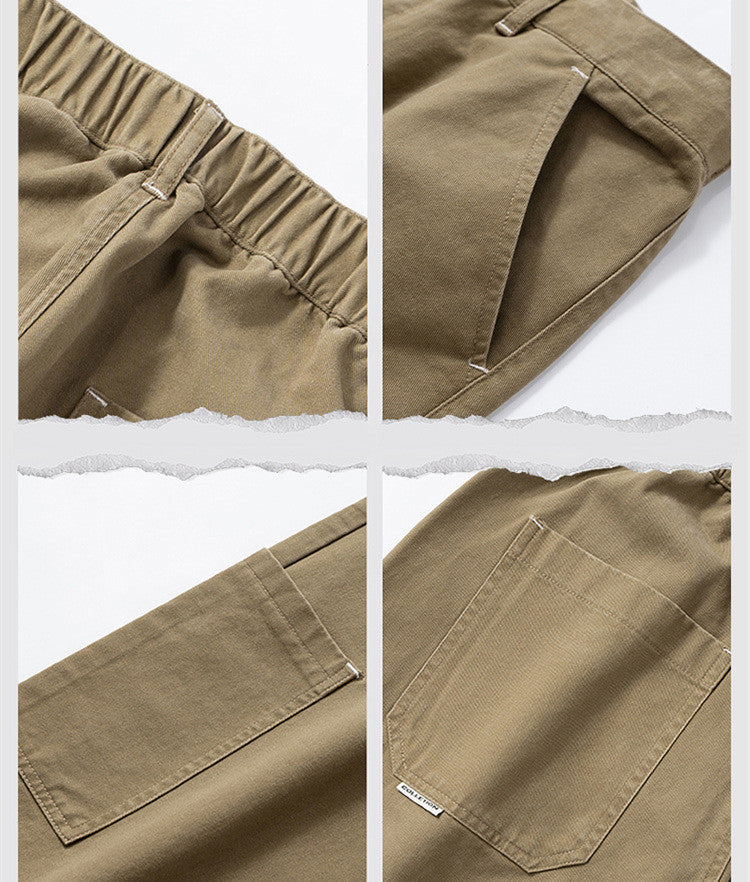 Loose Cotton Men's Casual Working Pants – Comfort Meets Style - Cottonese.com